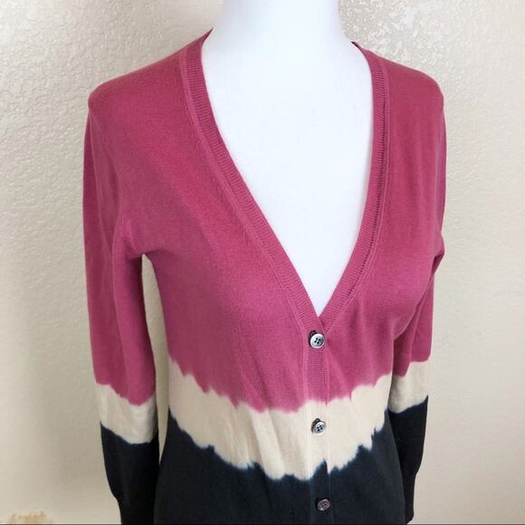 Isabel Marant Tie Dye Color Block Cardigan. - Picture 4 of 10